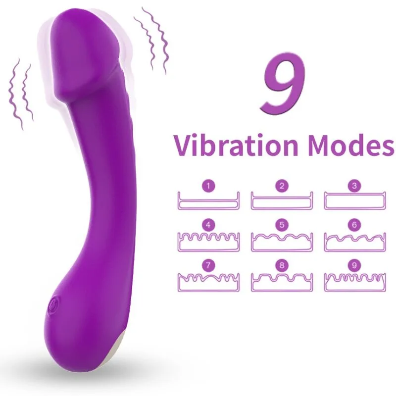 Armony - G-punkts Silikonvibrator med 9 Vibrationsmodi | Lila