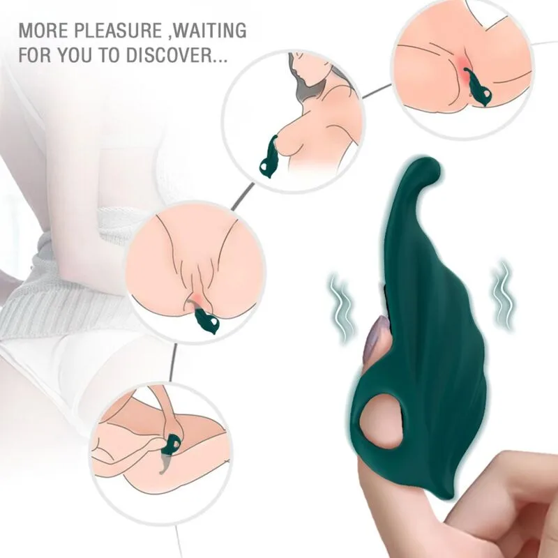 Armony Fingervibrator & Klitorisstimulator – Grön