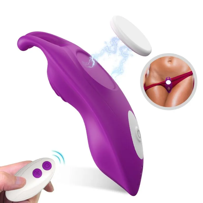 Armony Honeybee Wearable Panty Vibrator with G-Spot Stimulation & Remote Control - Purple