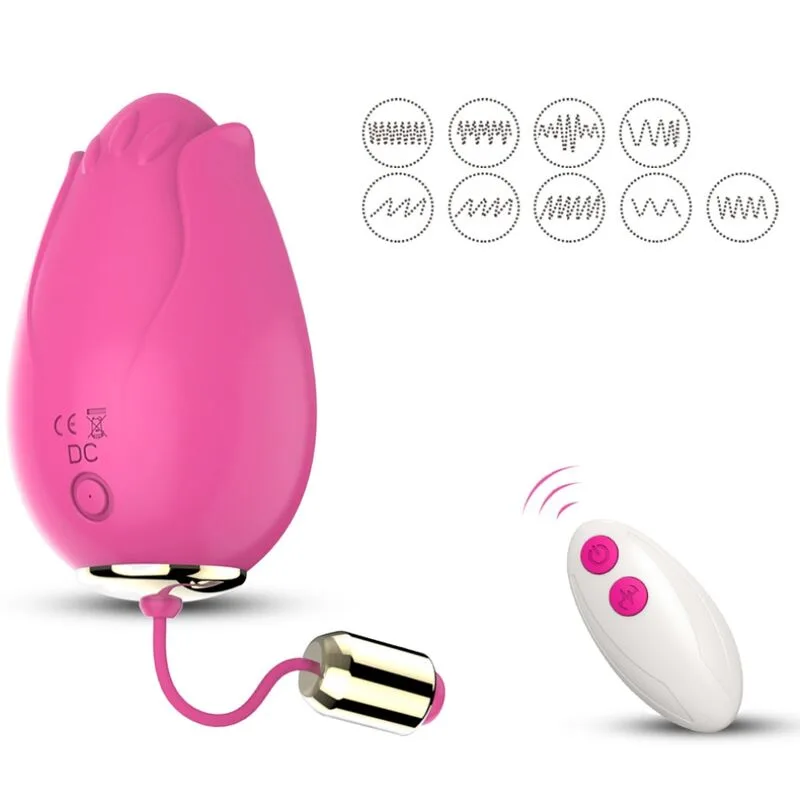 Armony - Mandala G-Spot Egg Vibrator with Wireless Remote Control - Fuchsia
