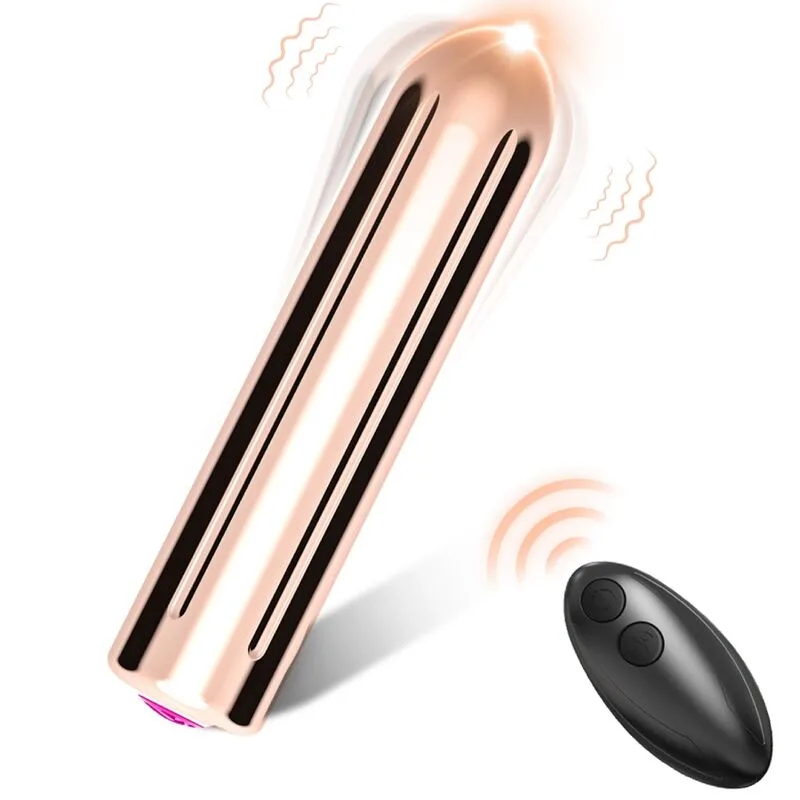 Armony Warhead Remote Control Bullet Vibrator – Gold
