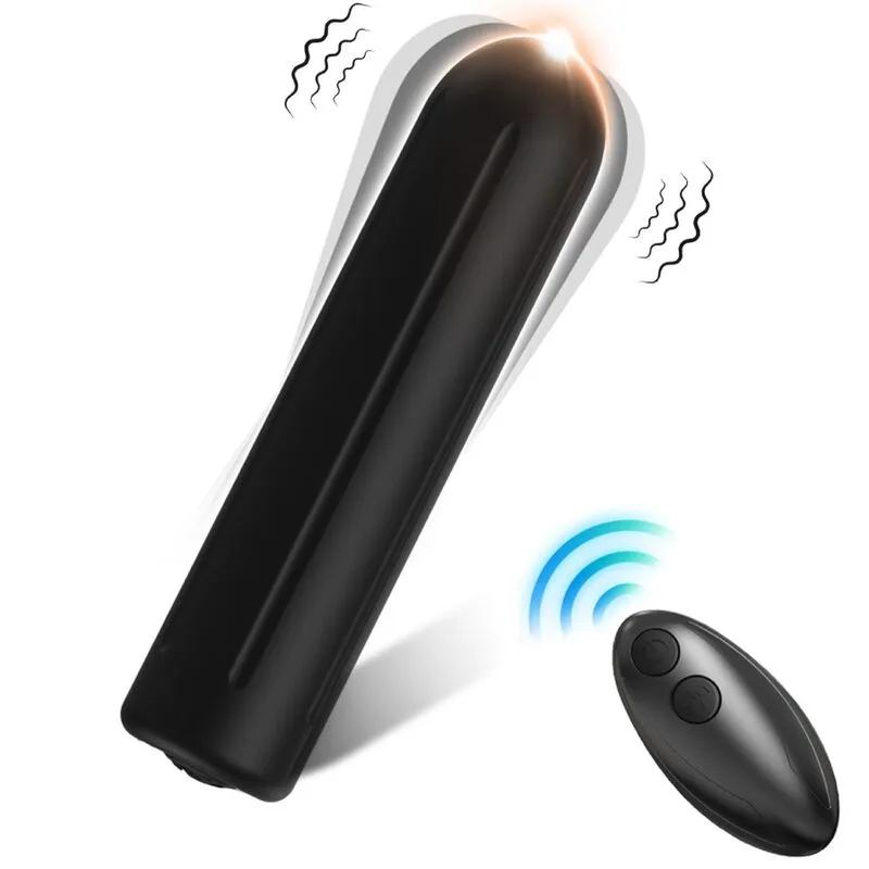 Armony Warhead Remote Control Vibrating Bullet – Black