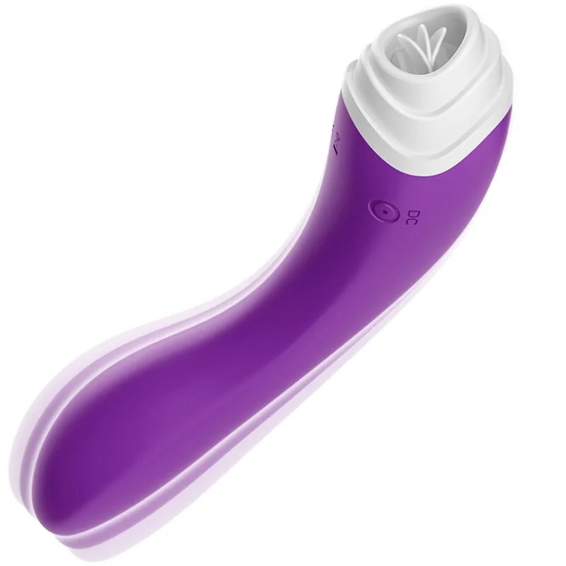 Armony - Fairyland Dual-Action Clitoral Licking & Vibrating Stimulator - Purple