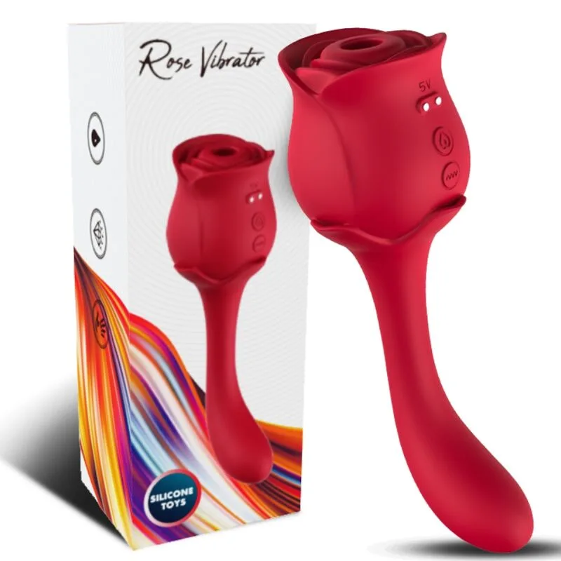 Armony Roselover Clitoral Suction & Stimulation Device – Red