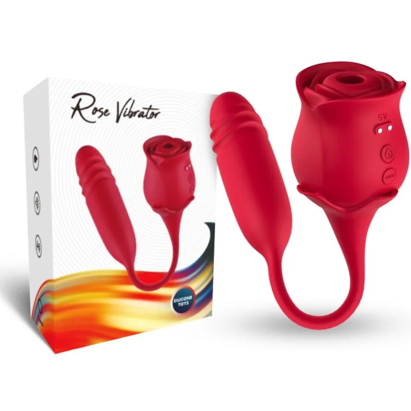 Armony - Roseknigth Clitoral Suction & Vibrator - Red