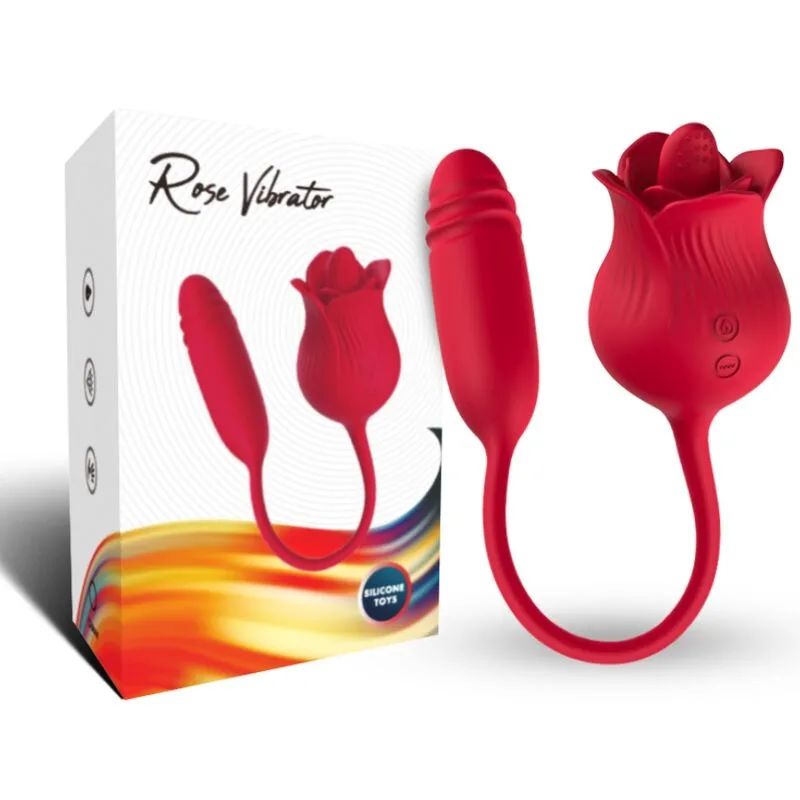 Armony Roselip Clitoral Licking & Vibrating Stimulator – Red