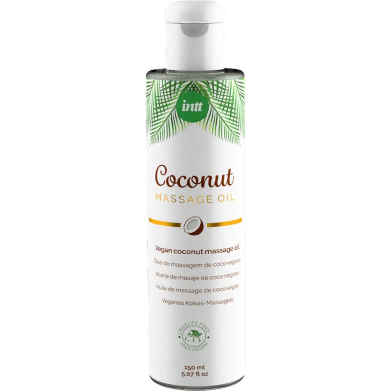 Intt Sweet Vegan Coconut Massage Oil – Moisturising & Sensual Body Oil