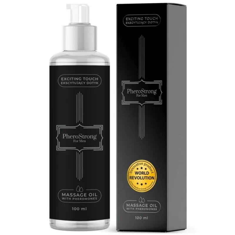 Pherostrong Pheromone Massage Oil for Men – 100 ml