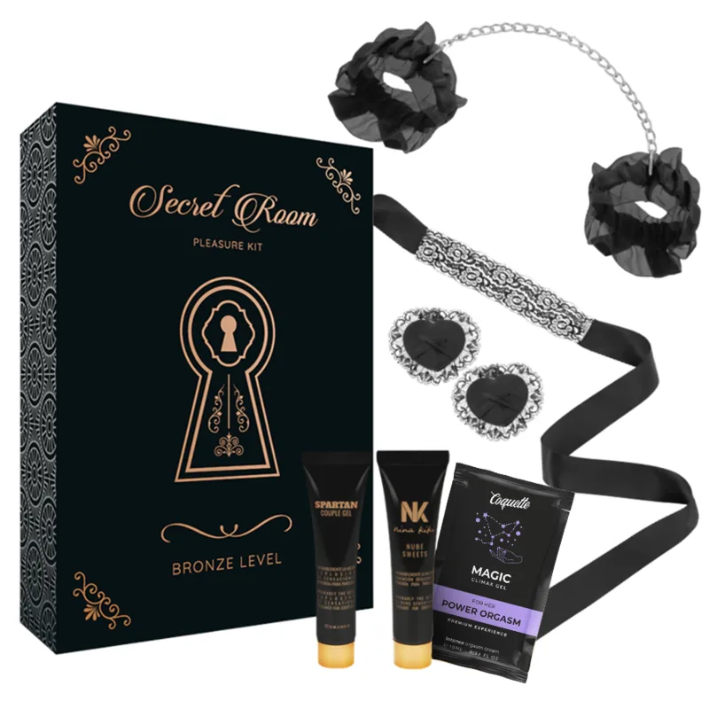 Secret Room – Pleasure Kit Brons Nivå 1 | Startkollektion för Sensorisk Njutning & Intimitet för Par