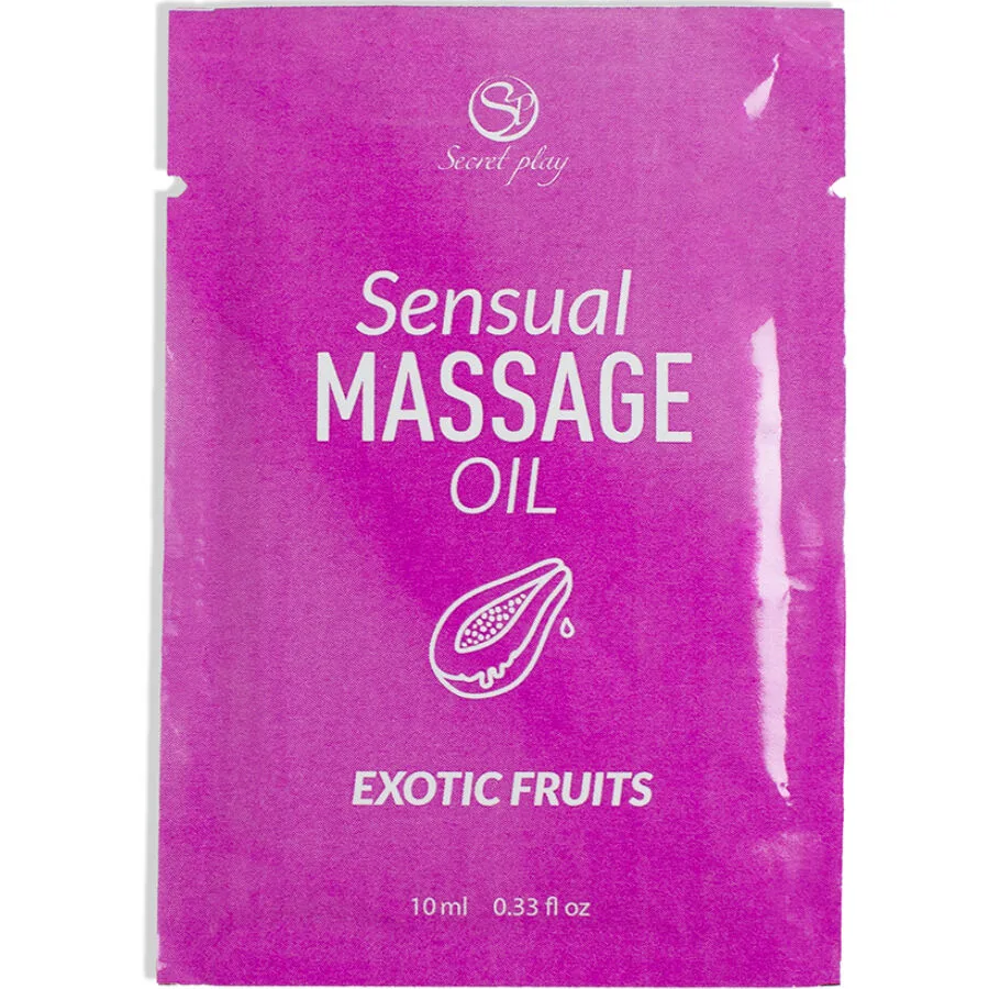 Secretplay - Engångsdos Exotiska Frukter Sensuell Massageolja 10 ml