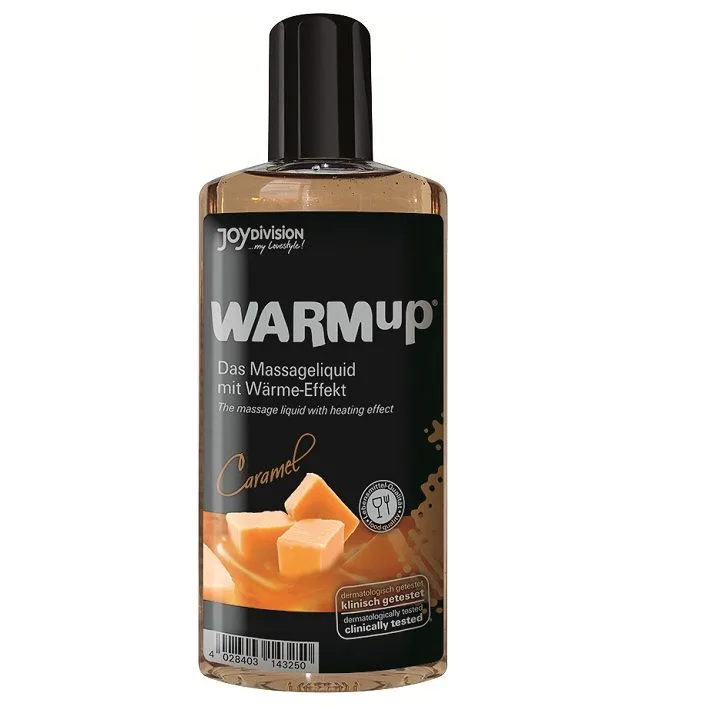 Joydivision WARMup Värmande Massageolja – Karamell