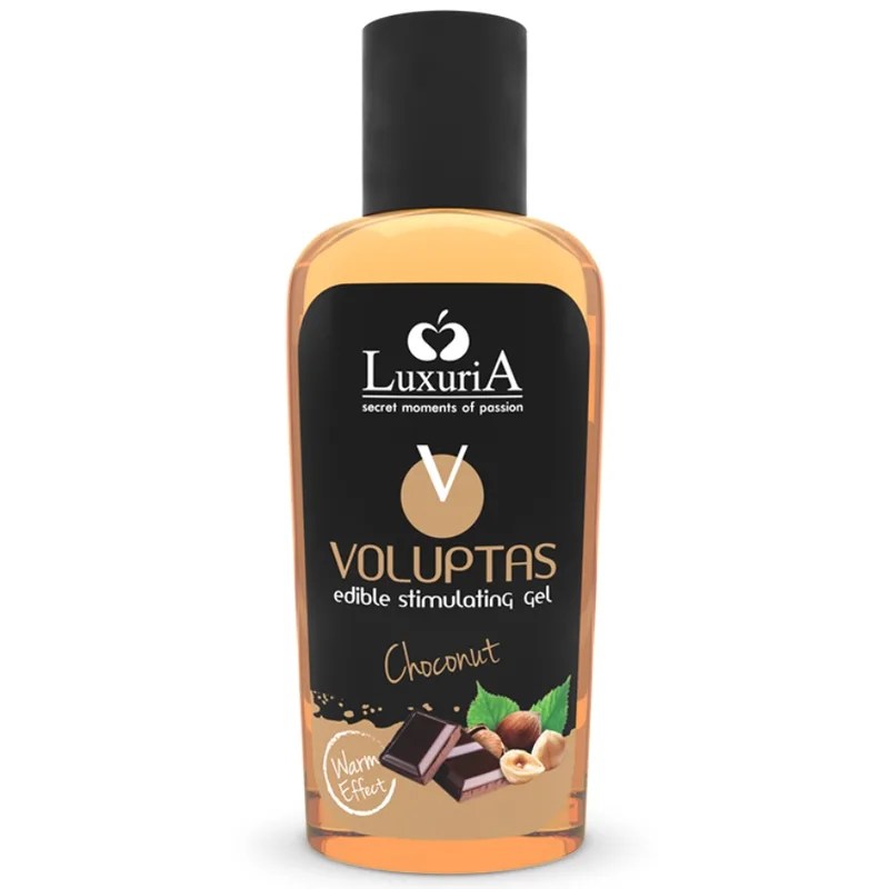 Intimateline Luxuria - Voluptas Edible Warming Massage Gel | Choconut Flavour | 100 ml