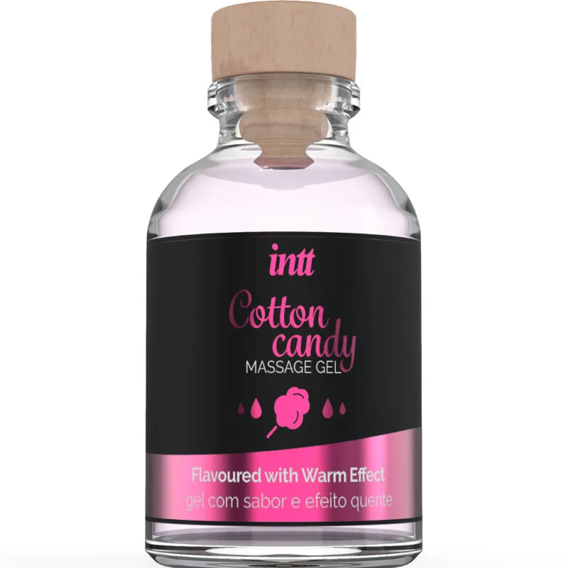 Intt Massage & Oral Sex Gel – Cotton Candy Flavour with Warming Effect