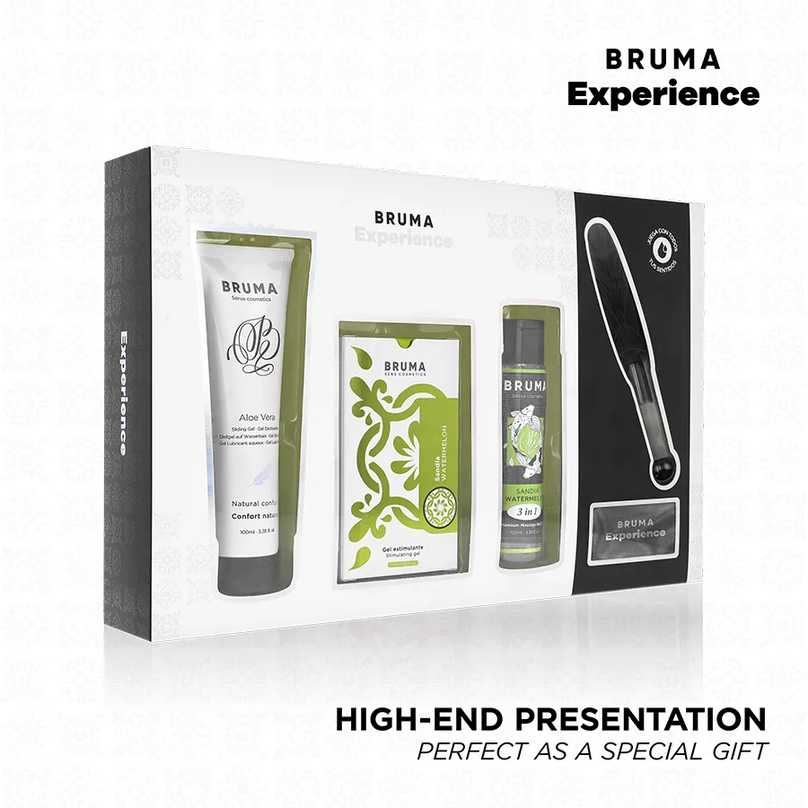 Bruma Xperience - Sweet Watermelon Temptation Kit with Arousal Enhancer