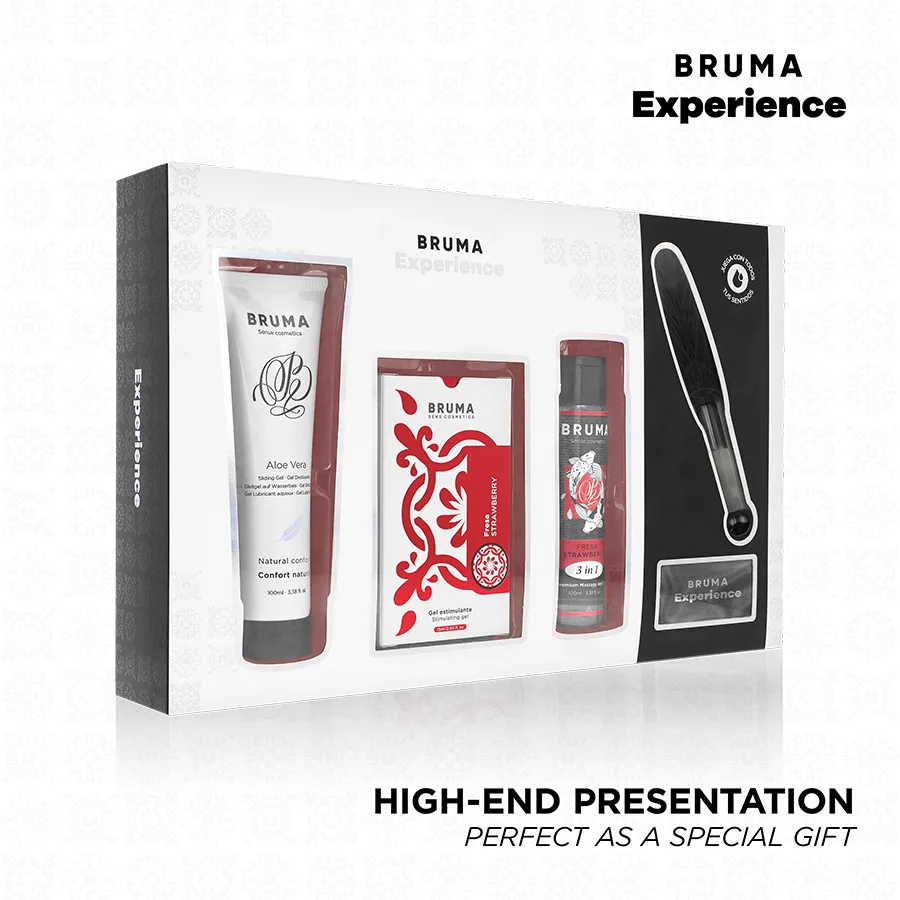 Bruma Xperience - Sweet Strawberry Sensation Kit with Arousal Enhancer