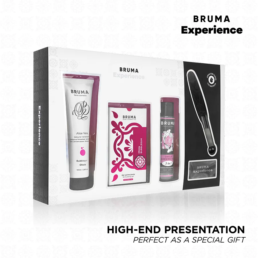Bruma Xperience - Sweet Bubblegum Sensoriskt Lekset med Upphetsningsgel