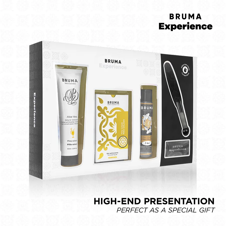 Bruma Xperience - Sweet Piña Colada Temptation Pack with Arousal Enhancement Gel