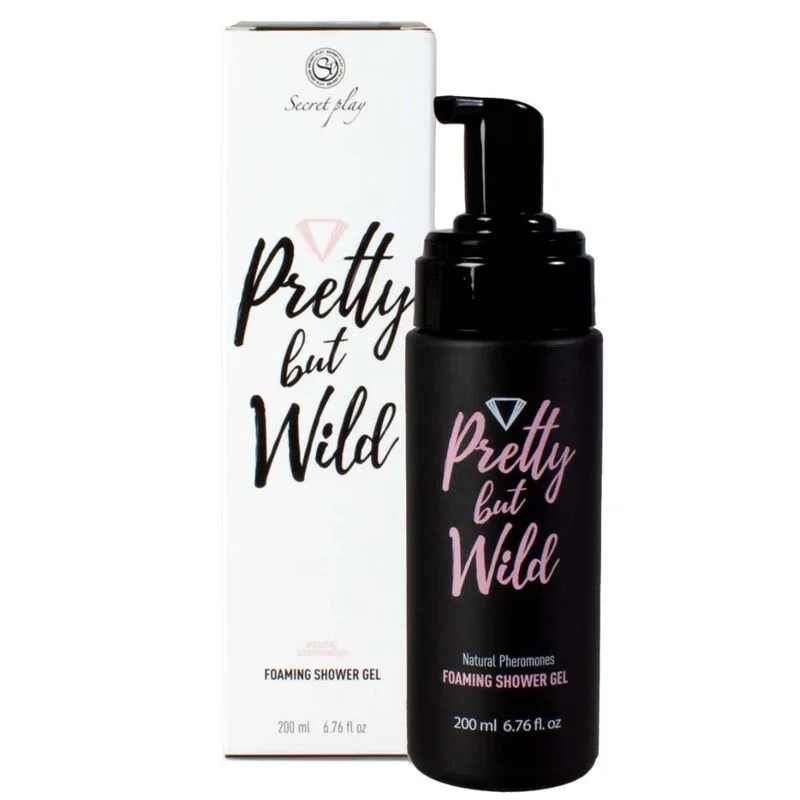 Secretplay Pretty but Wild Skummande Duschgel 200 ml – Sensuellt Rengöringsgel för Intima Stunder