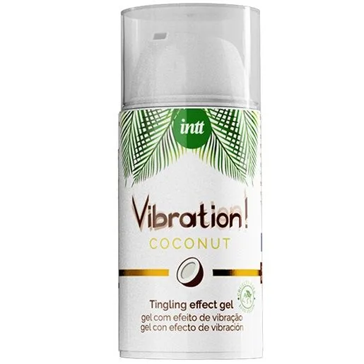 Intt Vegan Vibration Gel – Powerful Liquid Stimulant with Coconut Flavour | 15 ml