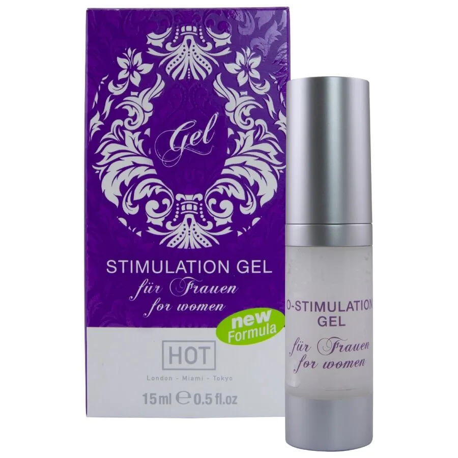Hot-O Stimulationsgel för Kvinnor – Värmande Arousalsgel med Naturliga Botaniska Extrakt | 15 ml