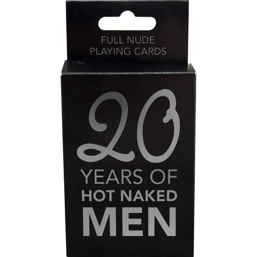 Kheper Games - Spelkort med Helnaket Manligt Motiv – "20 Years of Attractive Men" Samlaredition
