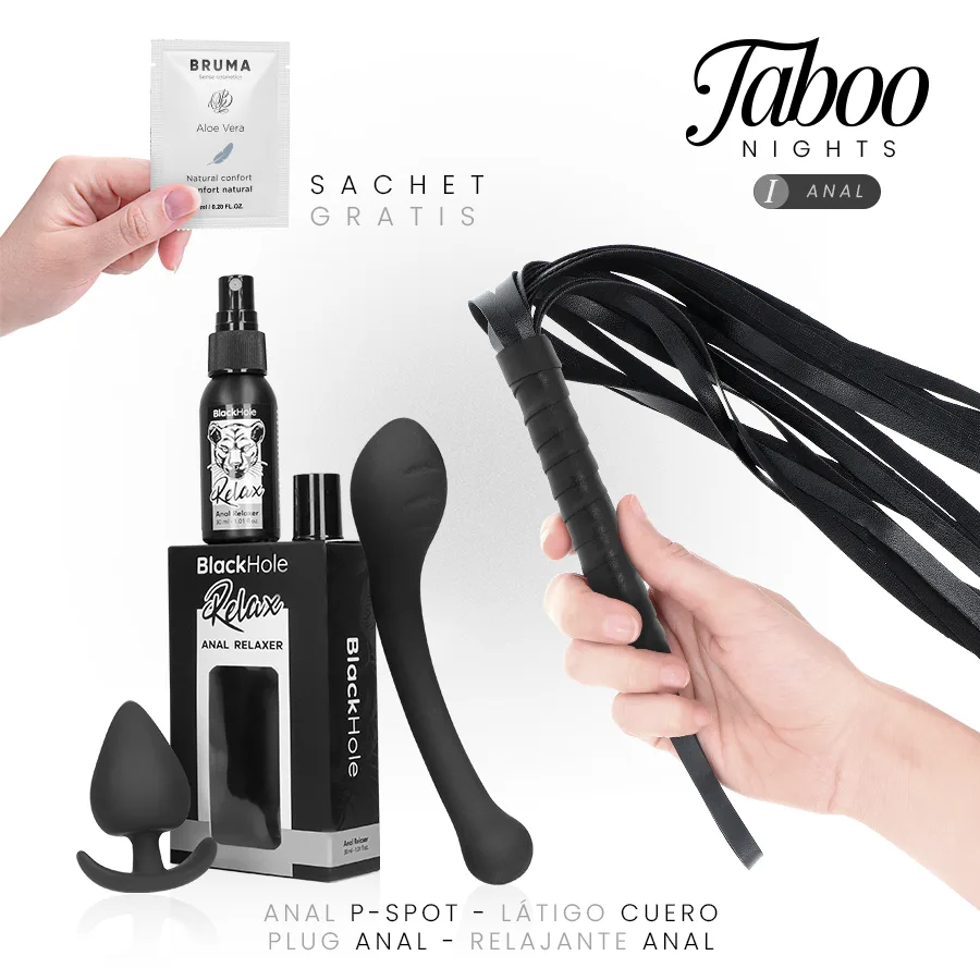 Taboo Nights 1: Anal Pleasure Dream Kit – Komplett set för anal stimulering från nybörjare till avancerad nivå