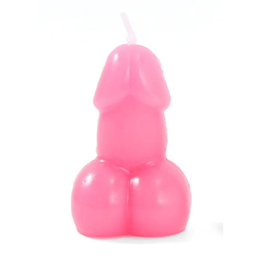 Diablo Picante - Anatomically Shaped Decorative Candle in Fuchsia
