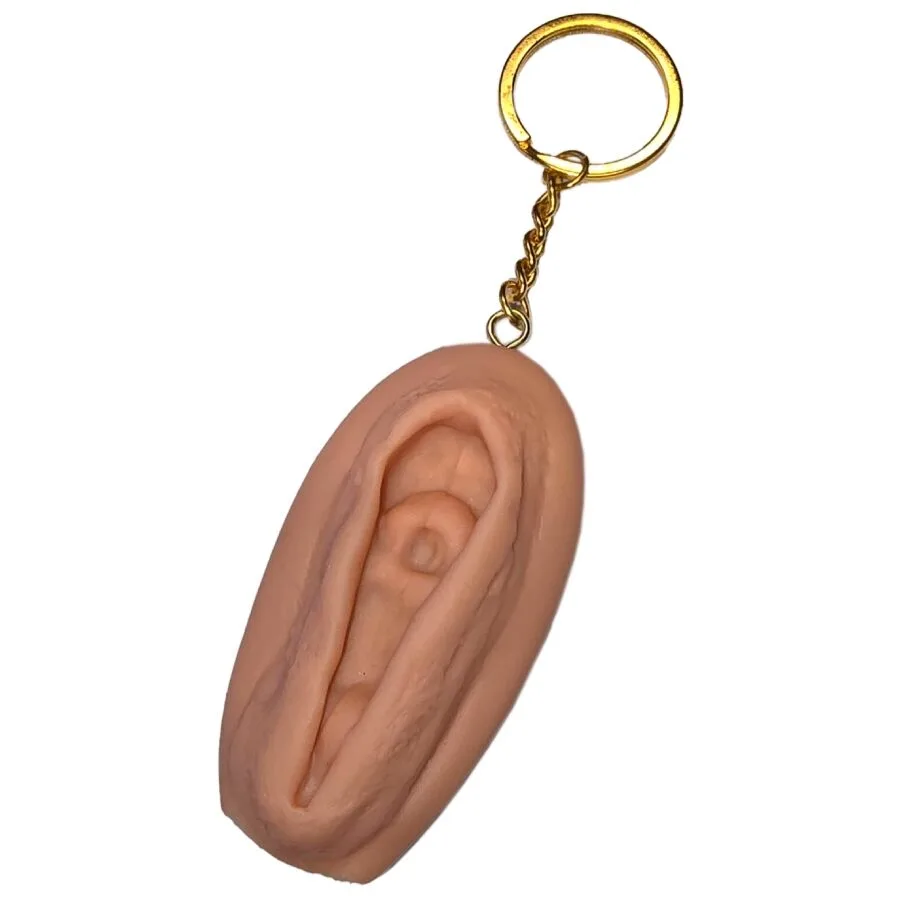 Diablo Picante - Vulva Keychain Accessory – Light Skin Tone