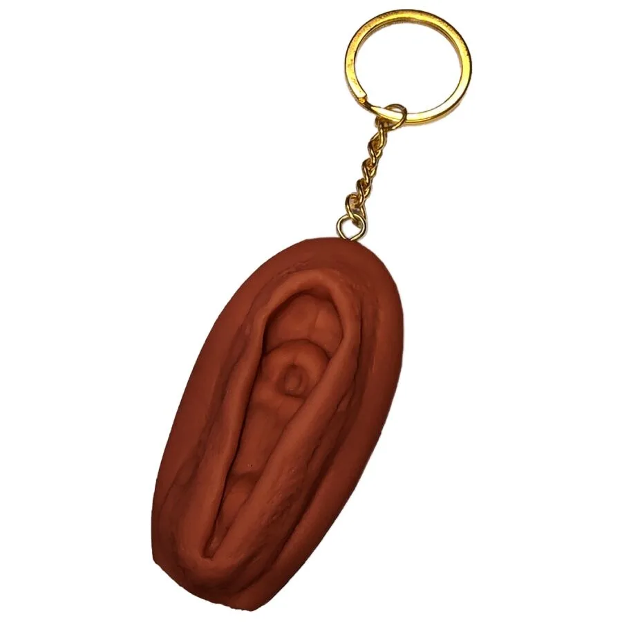 Diablo Picante - Anatomisk Nyckelringsaccessoar Mörk Ton