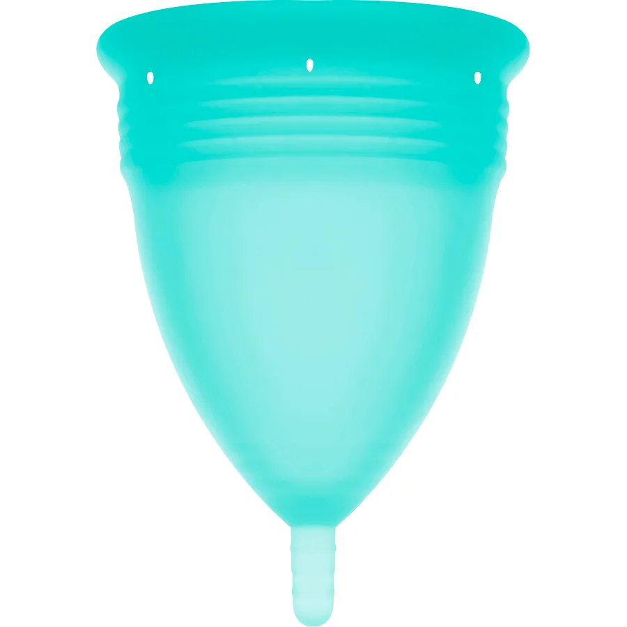 Stercup Menskopp i FDA-godkänt Silikon – Aquamarine | Storlek S
