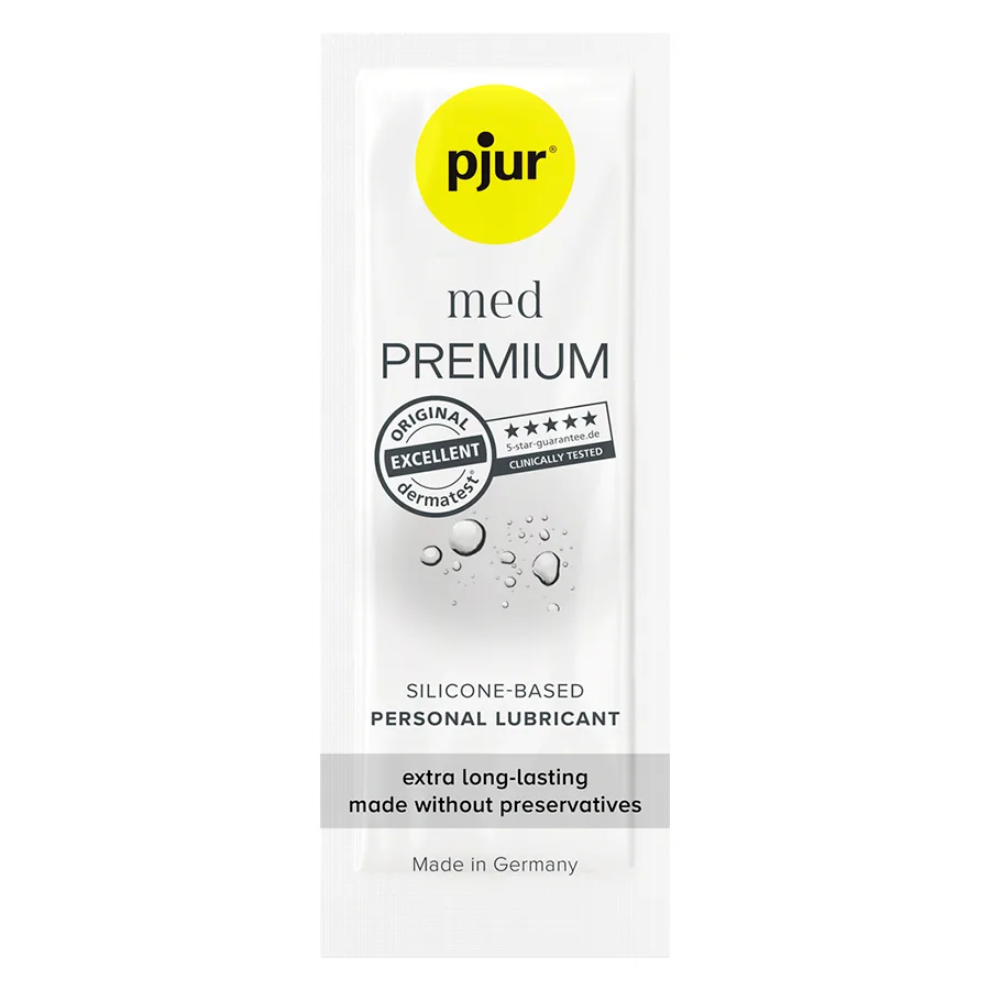 Pjur Med Silicone Lubricant – 1.5 ml Travel Sample