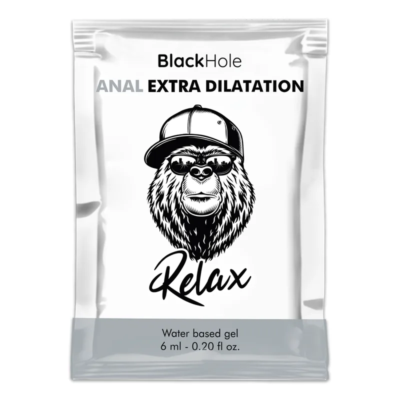 Black Hole – Vattenbaserat Analt Avslappnings- & Dilaterande Gel | 6 ml Endospåse