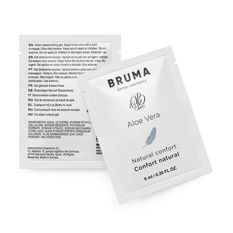 Bruma - Aloe Vera Natural Comfort Intimt Glidgel 6 ML