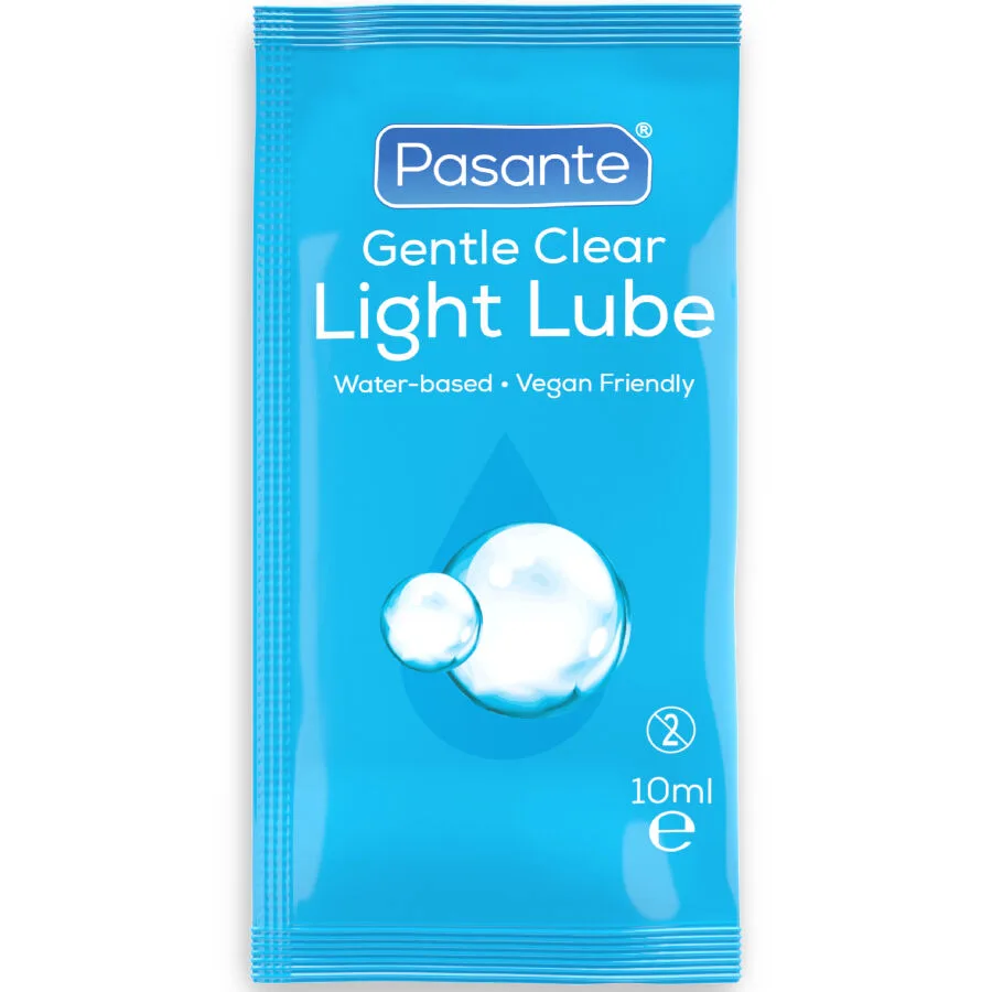 Pasante Light Water-Based Personal Lubricant – 10 ml Single-Dose Sachet