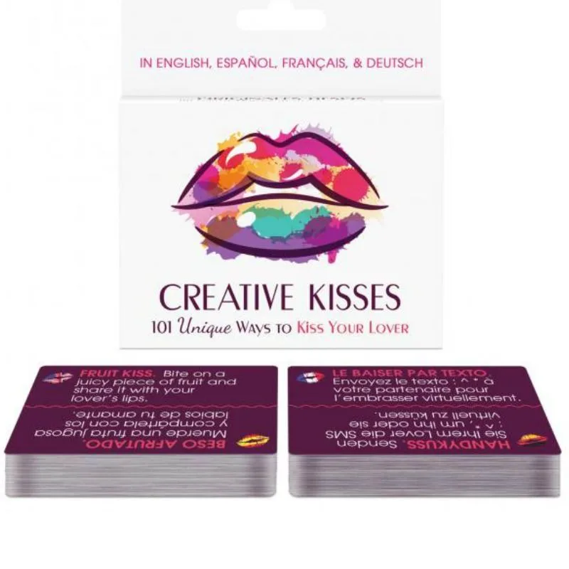 Kheper Games - 101 Ways for Original Kisses Card Game for Couples
