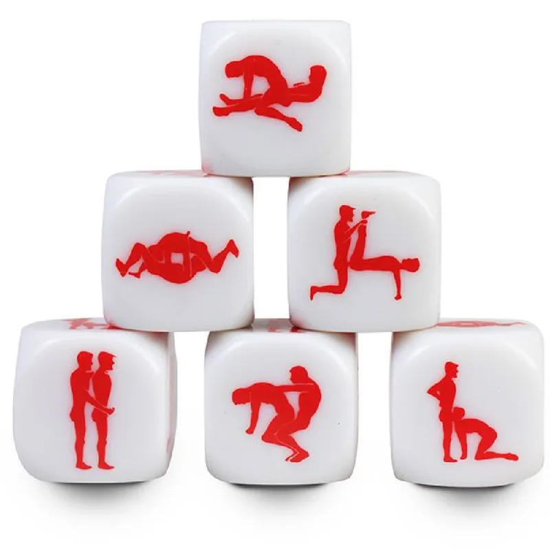 Secretplay - Kamasutra-tärningar för gaypar 25mm