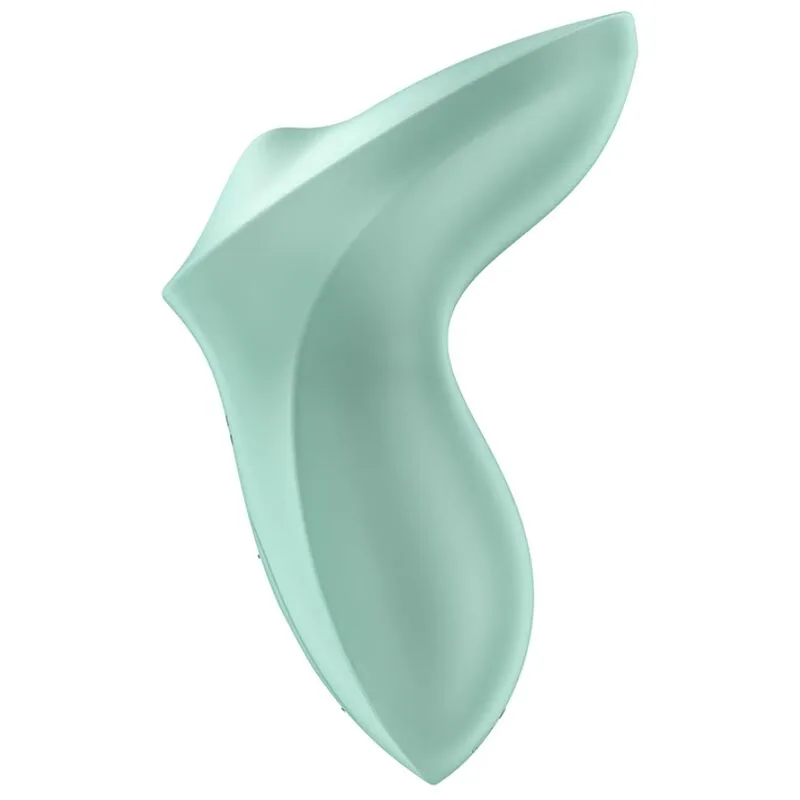 Satisfyer Exciterrr Lay-On Clitoral Vibrator with Rolling Ball – Mint