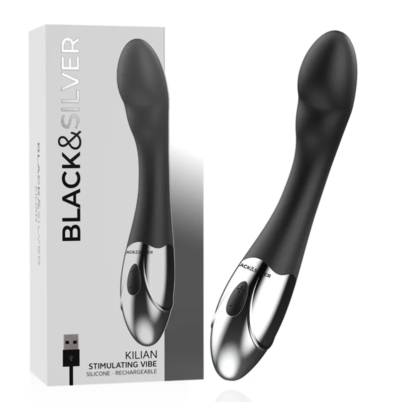 Black & Silver – Kilian Stimulating Vibrator