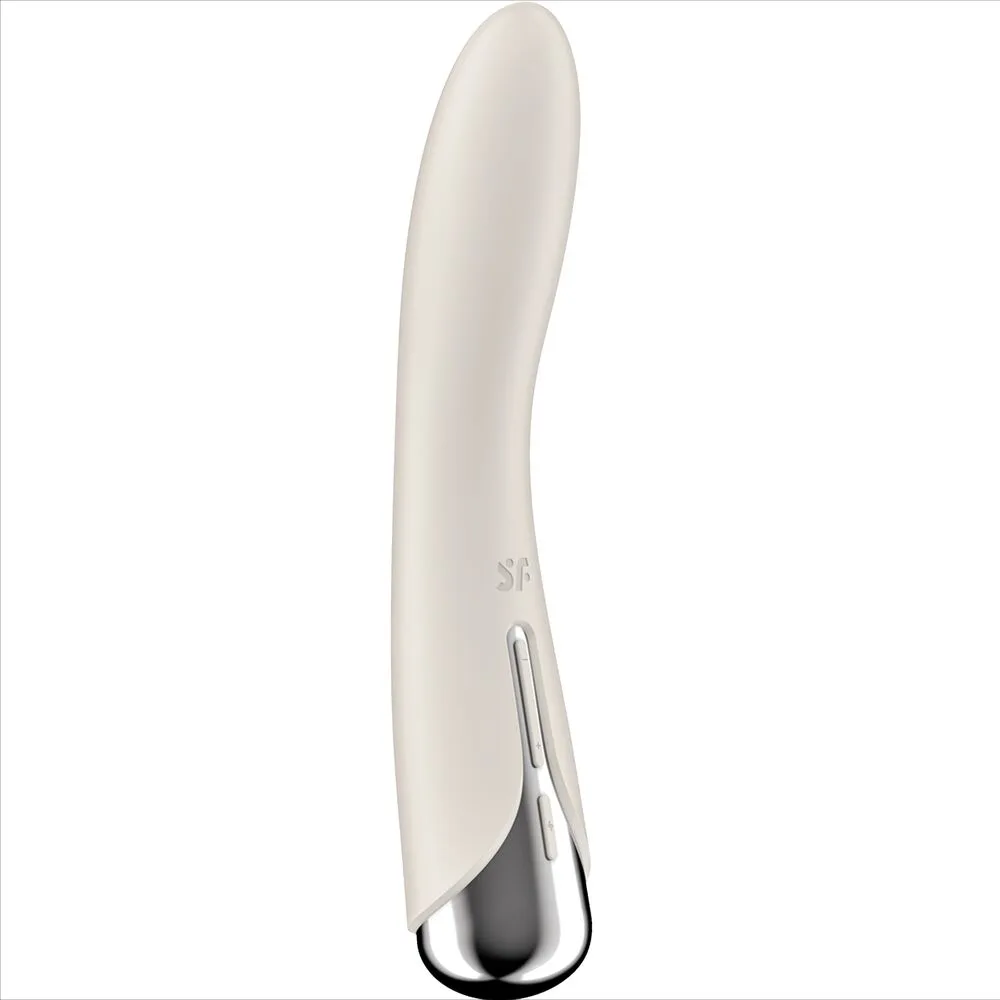 Satisfyer Spinning Vibe 1 G-Spot Roterande Vibrator – Beige