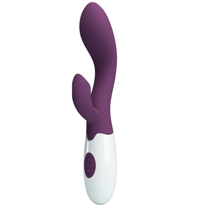 Pretty Love Brighty G-punkt & Klitoris Dubbelstimulerande Vibrator – Lila