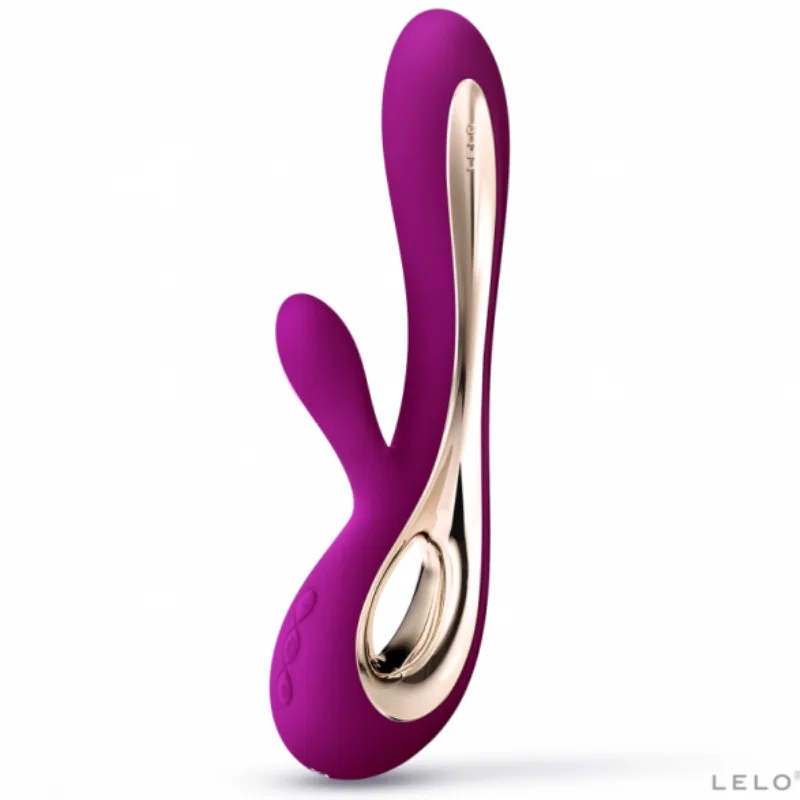 LELO Soraya 2 Kaninvibrator - Dubbelstimulerande Uppladdningsbar Vibrator i Lila