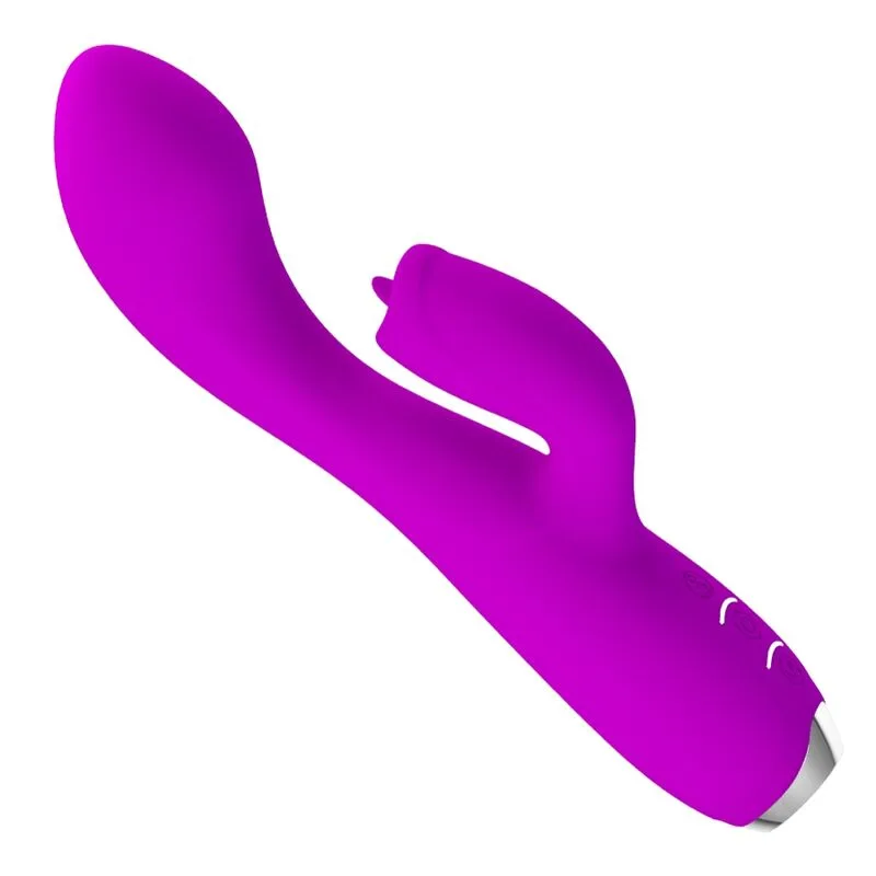 Pretty Love Gloria Uppladdningsbar Kaninvibrator – Vattentät | Lila