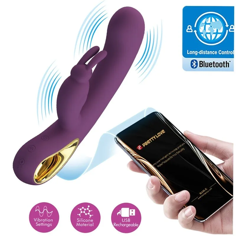 Pretty Love Liam Rabbit Vibrator & G-Spot Stimulator – Lila