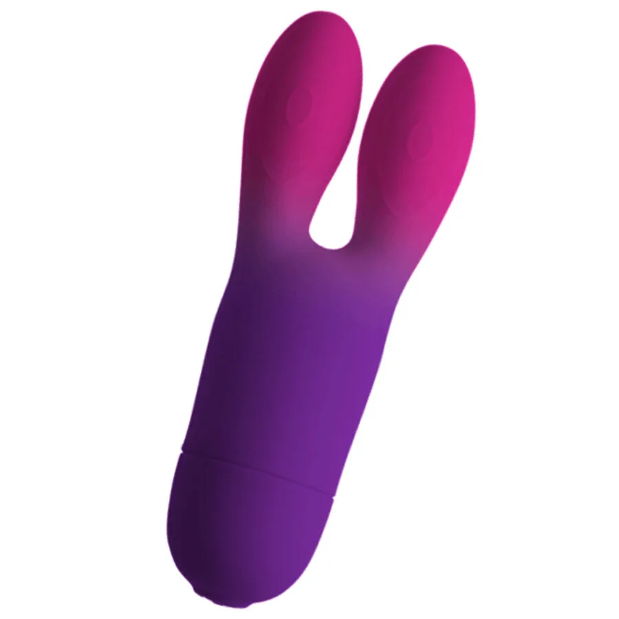Rocks-Off Glo-Girl Bunny Purple Flexible Rabbit Vibrator