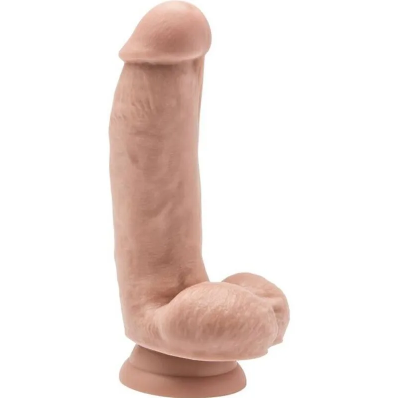 Get Real Realistic Dildo with Testicles – 12 cm – Skin Tone