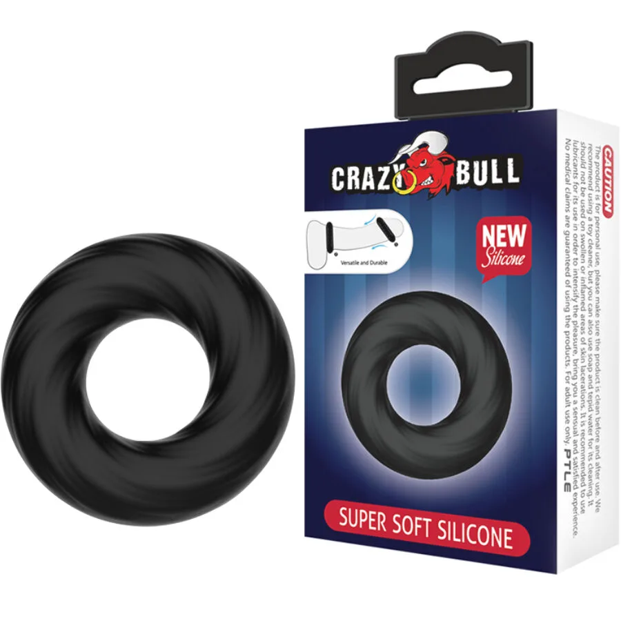 Crazy Bull - Spiral Silicone Penile Ring