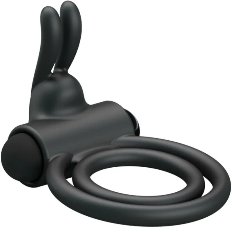 Pretty Love Osmond Silicone Dual Vibrerande Penisring