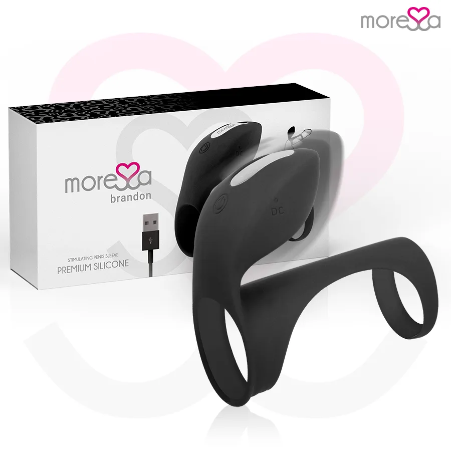 Moressa Brandon Vibrerande Penisring med Lock