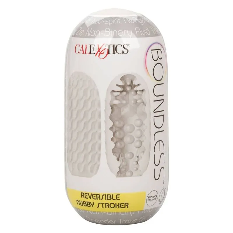 CalExotics - Boundless Reversible Nubby Stroker med förvaringsväska