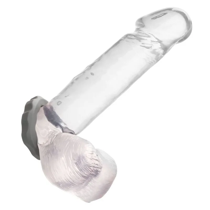CalExotics - Alpha Liquid Silicone Erect Enhancer Ring - Grå